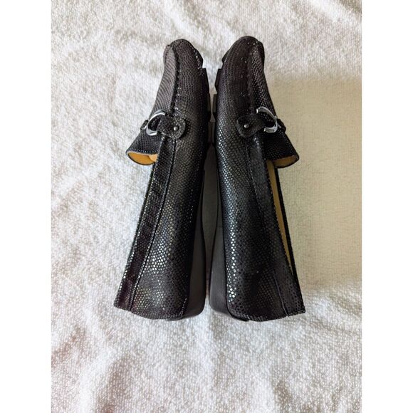 Vaneli Black Metallic Geo Aztec Slip On Driving Loafer Shoe  Sz 10M - Picture 8 of 12